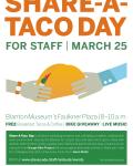 Photo of Share-A-Taco Day flyer 
